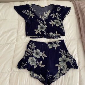 Floral Two-Piece Set